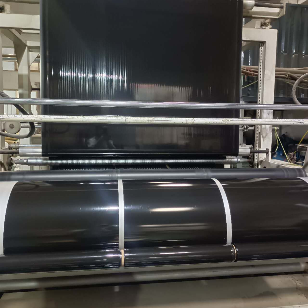 500 mm schwarze Stretchfolie für Paletten