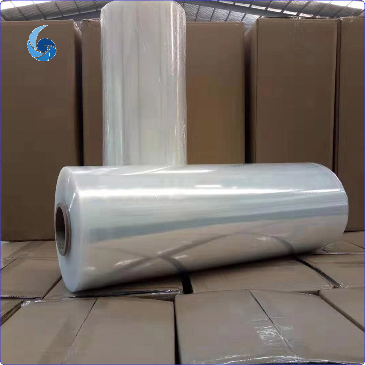  LLDPE-Kunststoff-Jumbo-Rollenmaschine. Verwenden Sie Palettenverpackungs-Stretchfolie