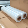  China Factory LLDPE Rohstoff Transparente Palettenverpackung Plastikfolie Stretchfolie